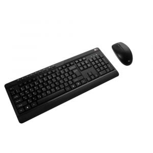 2B Combo Keyboard and Mouse Wireless, Black - KB-44-3