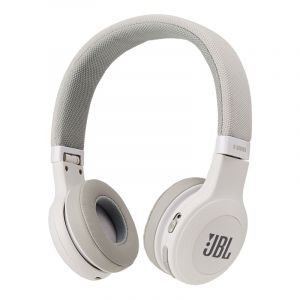 JBL E45BT On-Ear Wireless Headphones - White 