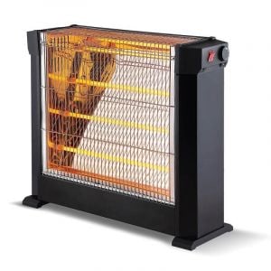 Kumtel Electric Heater 2200 Watt 4 Candles |  Black Box