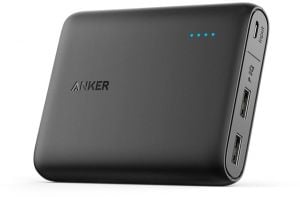 Anker Power Core 13000mAh Power Bank For Mobile Phones - A1215H11, Black