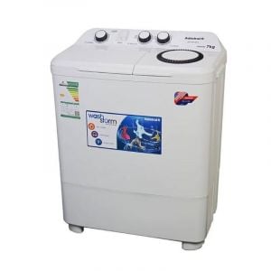 Admiral Twin Tub Washing Machine 7kg, Stainless Steel Cabinet - ADTT7KUWCQ 