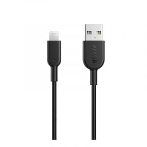 Anker PowerLine+ II USB-A to Lightning Cable, 3FT, Silver - A8452H43