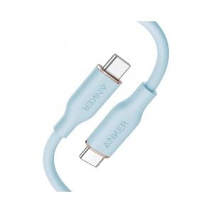 Anker PowerLine III Flow USB-C to USB-C Cable 3FT, Blue - A8552H31