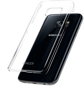 Anker SlimShell, Protection Case Specially for Galaxy S7, Clear - A7046001