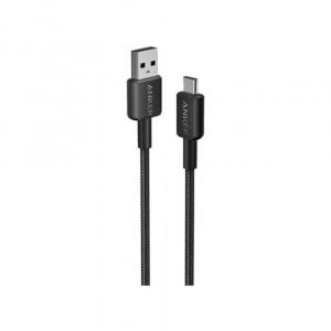 Anker USB to USB-C Sync & Charge Cable, 3FT, Black - A81H5H11