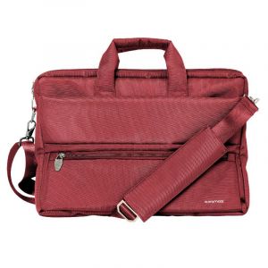 Promate Laptop Shoulder Bag , Red - APOLLO-MB.RED
