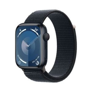 Apple Watch Series 9 GPS 41mm Midnight Aluminium Case with Midnight Sport Loop - MR8Y3QA/A