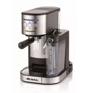 Ariete Espresso Machine 1470W, 15 Bar, 1L, Silver - M138400ARAS