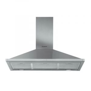 Ariston pyramid Built-In Chimney Hood 90cm, 3 Speeds with Turbo - AHPN9.7FLMX1