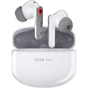 Azom Buds 2, Speaker, Bluetooth 5.2 - White-Gray