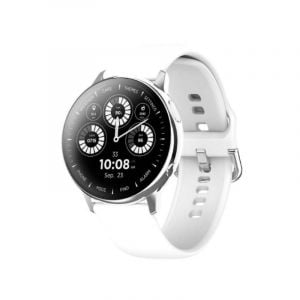عزوم ساعة ذكية, شاشة لمس, ابيض - Azom Smart Watch 