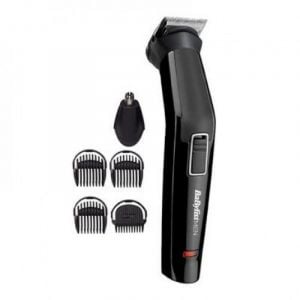 Babyliss 6-in-1 Multi Trimmer for face and beard, Charge 8 hrs, Accessories - MT725SDE | Blackbox