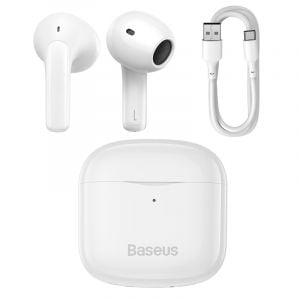Baseus True Wireless Earphones Bowie E3, White - NGTW080002
