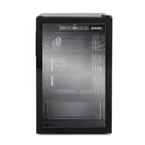 Basic Mini Refrigerator Single Door 4.4ft, 126L, Black | blackbox