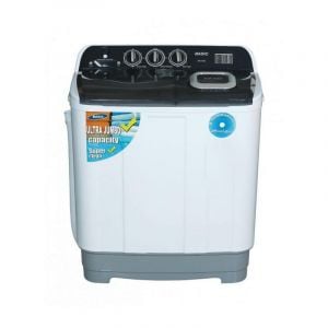 Basic Twin Tub Washing Machine 6 Kg, White - BW-T600