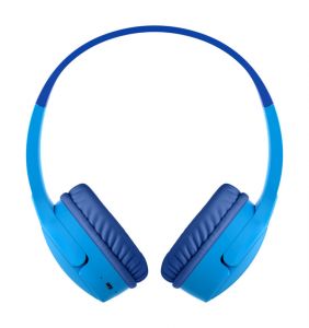 Belkin Soundform For Kids On-Ear Headphones, Blue - AUD002btBL