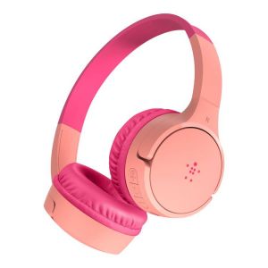 Belkin Soundform For Kids On-Ear Headphones, Pink - AUD002btPK