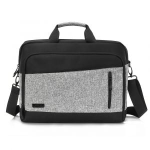 L'avvento Laptop Office Bag waterproof - Up to 15.6" - Black*Gray-BG345