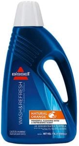 Bissell Carpet Cleaning Formula Wash and Refresh Natural Orange , 1.5 Liter , 1146K