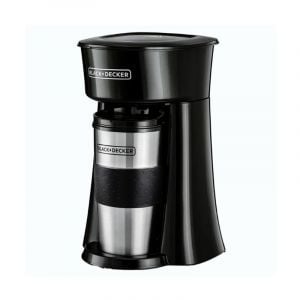 بلاك اند ديكر صانعة القهوة، 0.360 لتر، 650 واط، مع كوب حافظ للحرارة - DCT10-B5