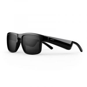 بوز فريم تينور نظارات شمسية مربعة بسماعات, بلوتوث, اسود | الصندوق الاسود