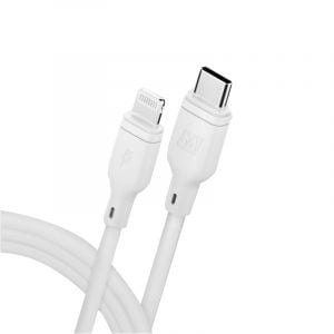 MOMAX ZERO Lightning to USB Cable,1.2 M, White - DL36W