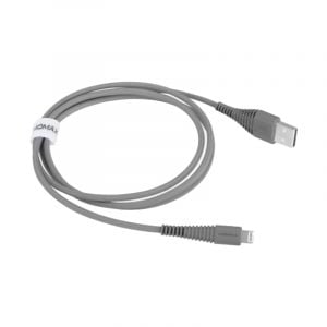 MOMAX Tough link ,1.2M, Lightning Cable,Grey - DL8A