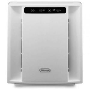 Delonghi Air purifier, Air Filtration System Ionizer Hepa Filter Carbon Filter, White- DLAC75 