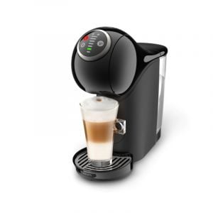 دولتشي قوستو ماكينة القهوة جينيو اس بلس أوتوماتيك, 0.8 لتر, 16 نوع من القهوه, اسود - GENIO S PLUS BLACK