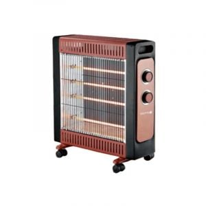 Dots Electric Heater Rectangular Design, 4 Tubes, 1000-2000 W - NI-24A