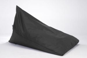 FOAMYI Football Bean Bag, Camel PVC , Black - MOD92201