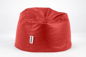 FOAMYI Football Bean Bag, Marshmallow Large PVC, Red - MOD32206
