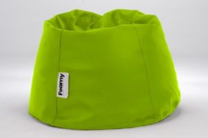 FOAMYI Football Bean Bag, Marshmallow Small PVC , Lime Green - MOD22208