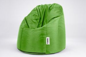 FOAMYI Football Bean Bag, Marshmallow XL Jeans, Green - MOD43203