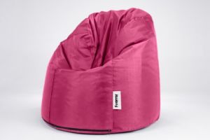 FOAMYI Football Bean Bag, Marshmallow XL Jeans, Pink - MOD43205
