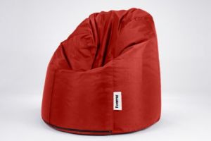 FOAMYI Football Bean Bag, Marshmallow XL Jeans, Red - MOD43206