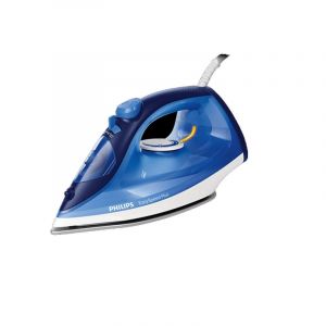 PHILIPS Steam Iron EasySpeed Plus, 2100 watts , Vertical steaming , Ceramic plate , Steam output up to 30 g/min, Blue - GC2145/26