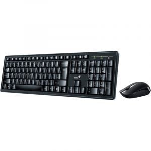 Genius Smart Wireless Keyboard-Mouse, Black - KM–8200