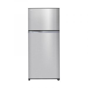 Toshiba Refrigerator 2 Door,Top Freezer, 569 L, 19.6 FT,  Steel - GR-A720ATE-S