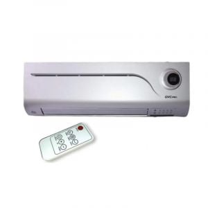 GVC Pro Split Electric Heater 2000W, Remote, White - GVCHT-2500