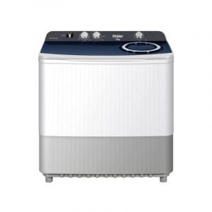 Haier Twin Tub Washing Machine, 10kg, White - HTW100-S186