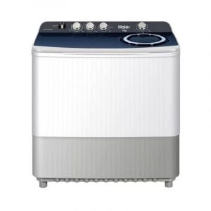 Haier Twin Tub Washing Machine, 13kg, White - HTW130-S186