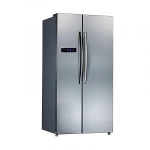 Midea Side By Side Refrigerator , 18 Cu.FT  - Silver - HC-689WE(N)S