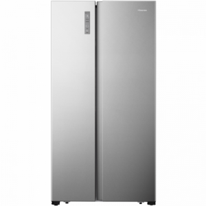 LG Refrigerator Side by Side 2Doors, 17.9Ft, 509L, Hollow Handle, Inverter, Silver - LS19GBBDI