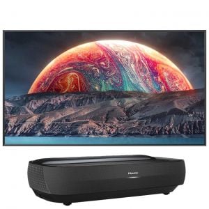 Hisense Tri Color Laser TV 100inch, Smart, 4K - 100L9G