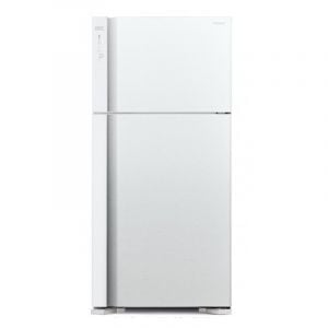 Hitachi Refrigerator 2 Door 550 L, 19.4 FT, Top Freezer, White - R-V700PS7K TWH