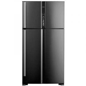 Hitachi Refrigerator Double Door, 21.20 ft, 600 L, Inverter, Platinum Silver - R-V805PS1KV BSL