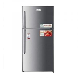 Home Queen Refrigerator Double Door 14.9Ft, 422L, Steam, Silver - HQHR422S