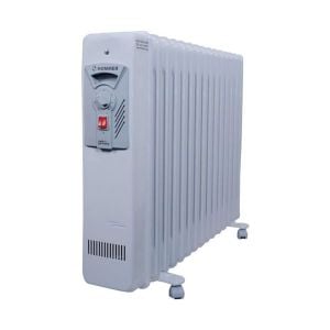 Hommer Oil Heater 11 fins, 2000 Watt, Heat settings, Adjustable thermostat, Germany - HSA204-01