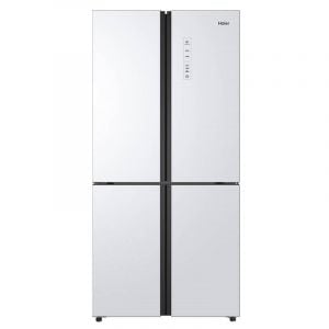 Haier Refrigerator Dolaby 4 doors, 17.8 ft, inverter,LED Lighting, White - HRF-550WG